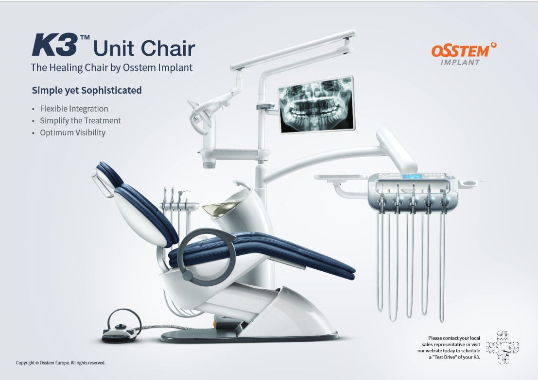 OSSTEM DENTAL CHAIRK3 AL FAYROUZ MEDICAL EQUIPMENTS TRADING