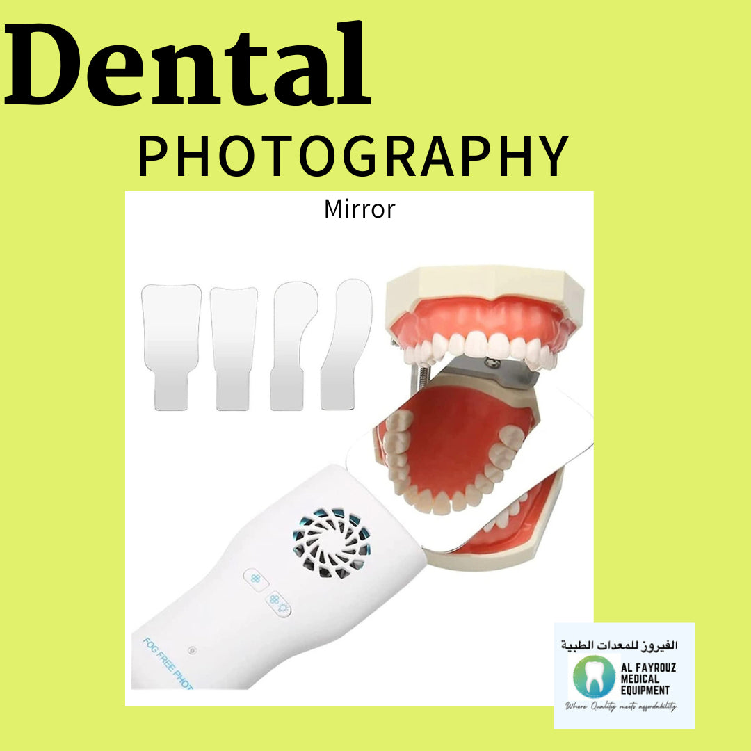 DENTAL PHOTOGRAPHY MIRROR WITH LED FULL SET AL FAYROUZ MEDICAL