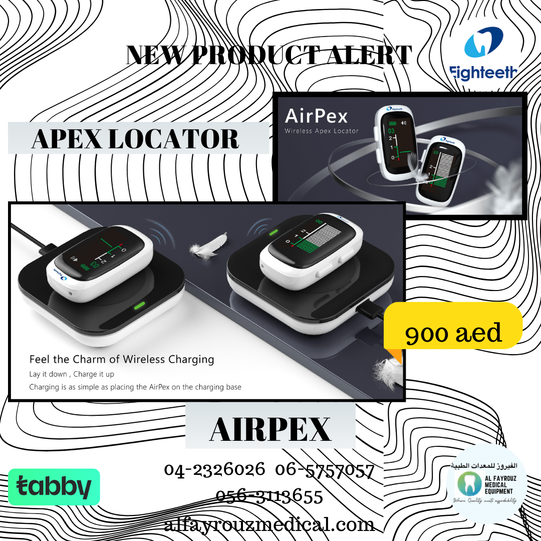 EIGHTEETH AIRPEX APEX LOCATOR AL FAYROUZ MEDICAL EQUIPMENTS TRADING