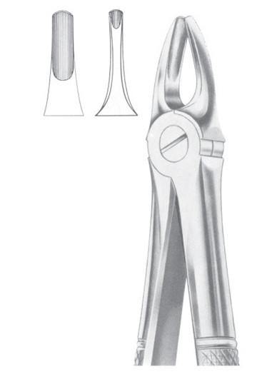 AL FAYROUZ MEDICAL EQUIPMENTS TRADING 25.00 Dental instruments AL FAYROUZ MEDICAL EQUIPMENTS TRADING Extracting forcep- upper incisors and canines dental supplier dubai